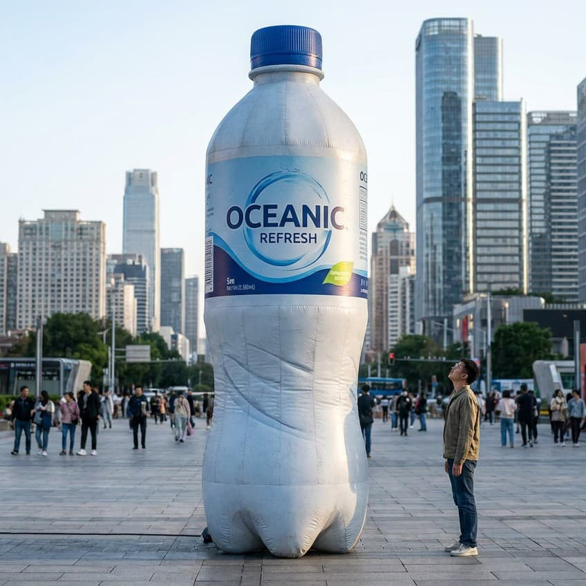 Inflatable Bottle Replica